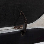 Textured Fabric Storage Bench with Wood Legs - Bedroom & Living Room