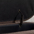 Textured Fabric Storage Bench with Wood Legs - Bedroom & Living Room