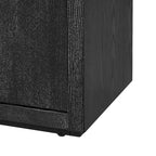 Four-Door Ash Veneer Cabinet Sideboard for Hallway, Entryway & Living Room