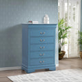 Traditional Cherry 5-Drawer Chest of Drawers - 33W x 18D x 48H, No Assembly