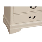 Traditional Cherry 5-Drawer Chest of Drawers - 33W x 18D x 48H, No Assembly