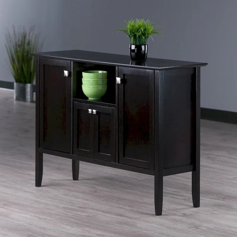 Coffee Buffet Cabinet - 46W x 15.75D x 33.6H