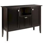 Coffee Buffet Cabinet - 46W x 15.75D x 33.6H
