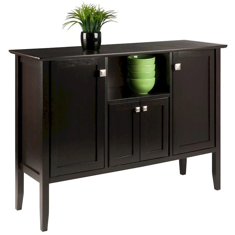 Coffee Buffet Cabinet - 46W x 15.75D x 33.6H