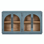 Retro 4-Door Large Storage Sideboard