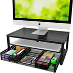 Trending-Metal Monitor Stand Riser - 16W x 10D x6.25H