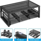 Trending-Metal Monitor Stand Riser - 16W x 10D x6.25H