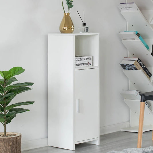 Meuble Colonne de Rangement Autoportante pour Salle de Bain