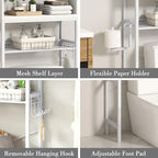 Wooden Over-the-Toilet Bathroom Storage Cabinet