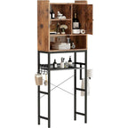 Wooden Over-the-Toilet Bathroom Storage Cabinet